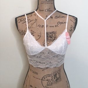NWT Sexy Multi Strand Bralette